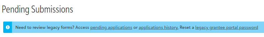 Pending App Link